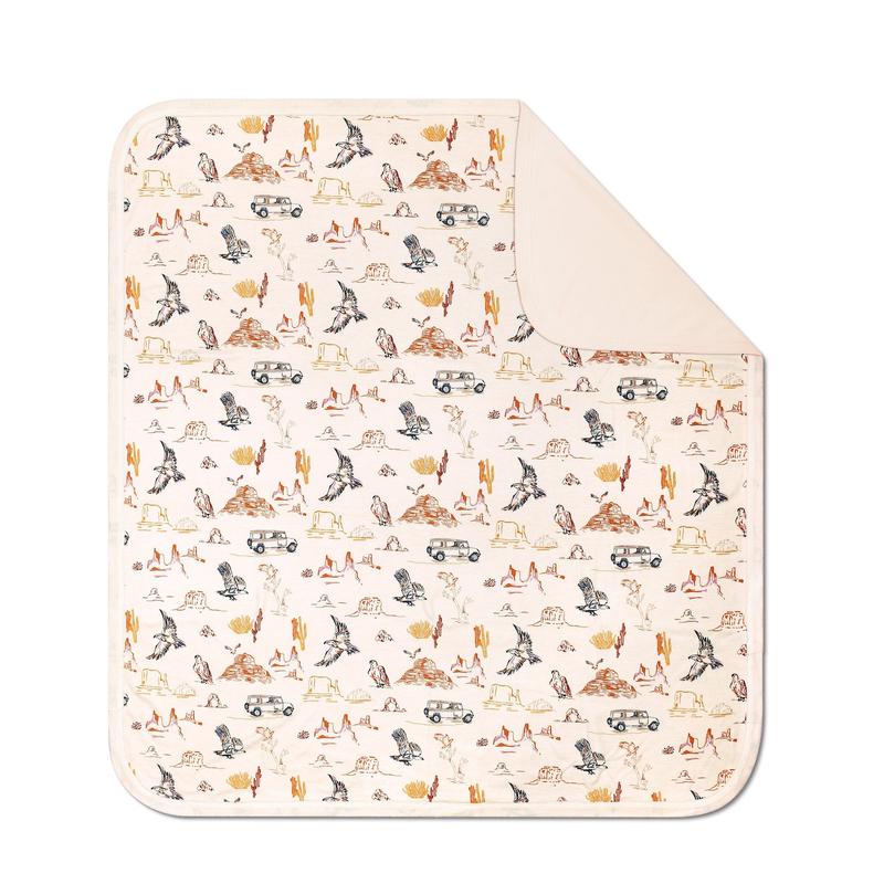 Bamboo Blend Baby Blanket - Canyon