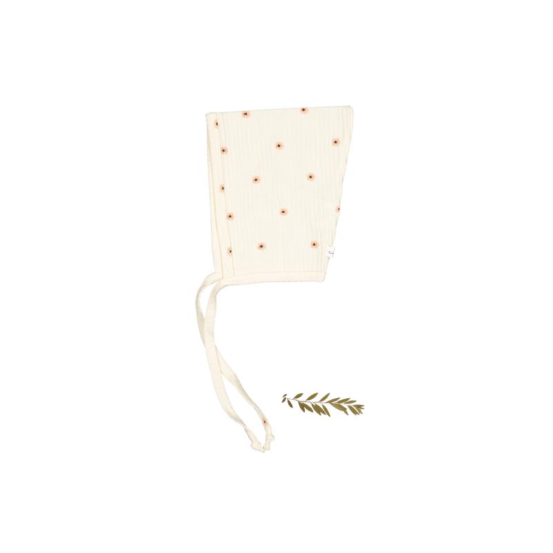 The Printed Pixie Bonnet - Butter Flower