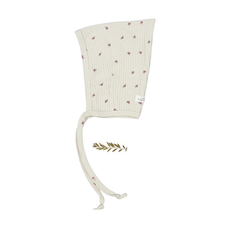 The Printed Pixie Bonnet - Rosa Pink
