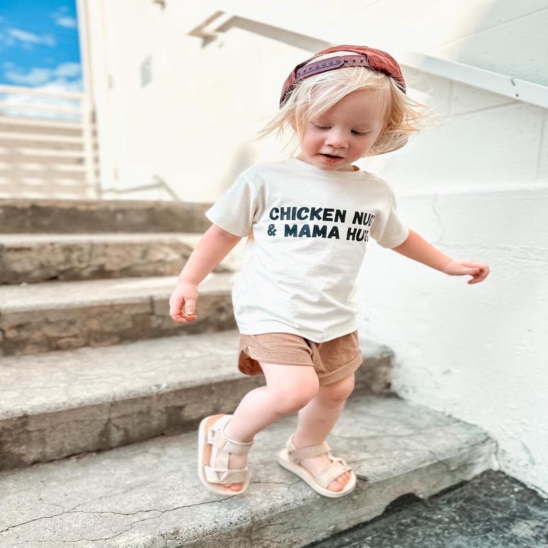 Chicken Nugs & Mama Hugs - 100% Cotton Tee