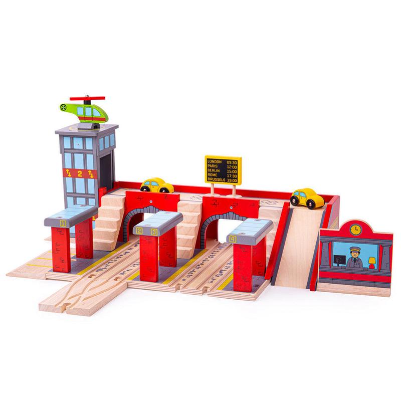 Grand Central Station by Bigjigs Toys US