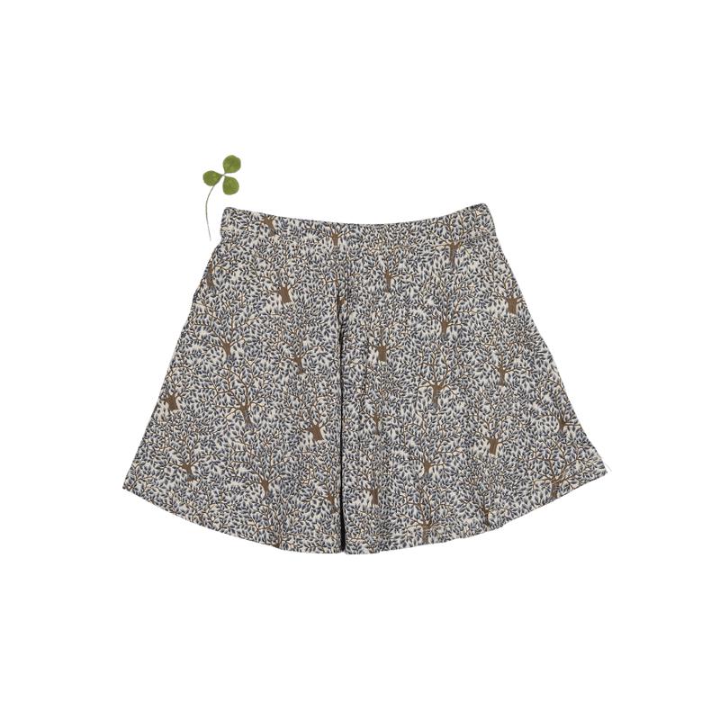 The Printed Skirt - Forest