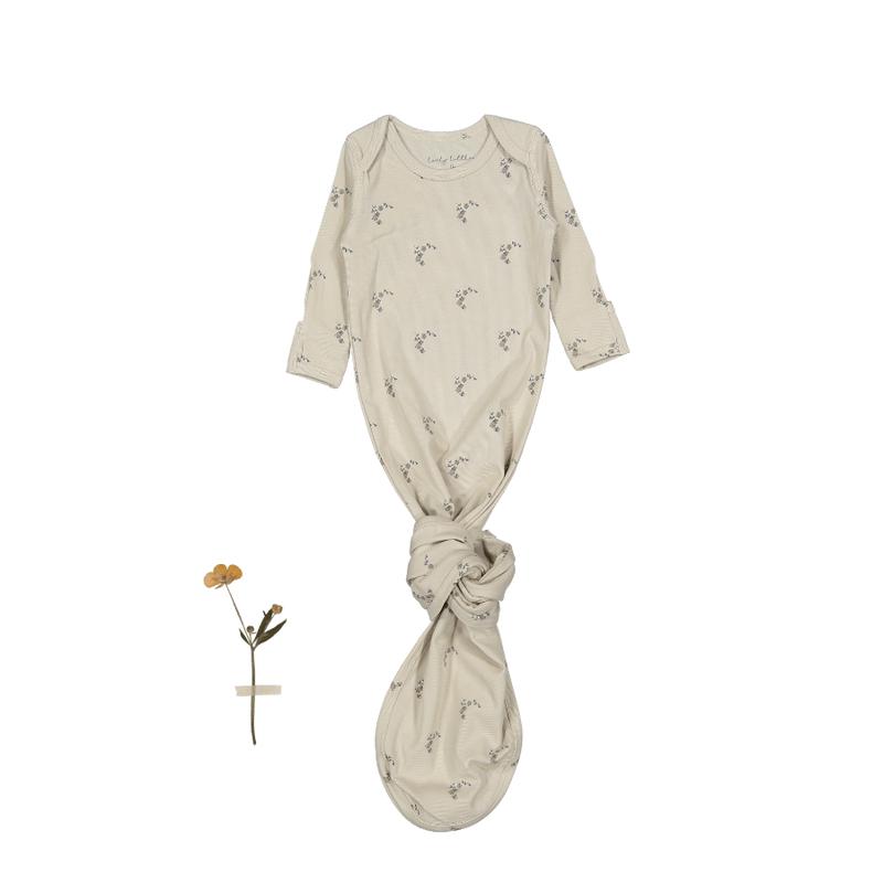 The Printed Baby Gown - Nola Blue