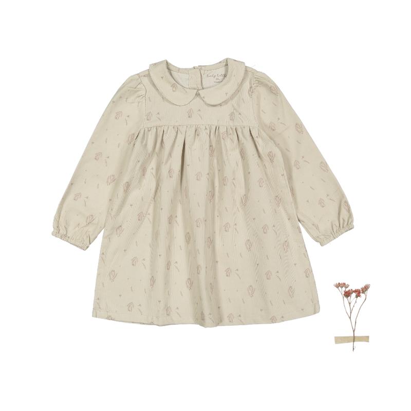 The Corduroy Collar Dress - Ember