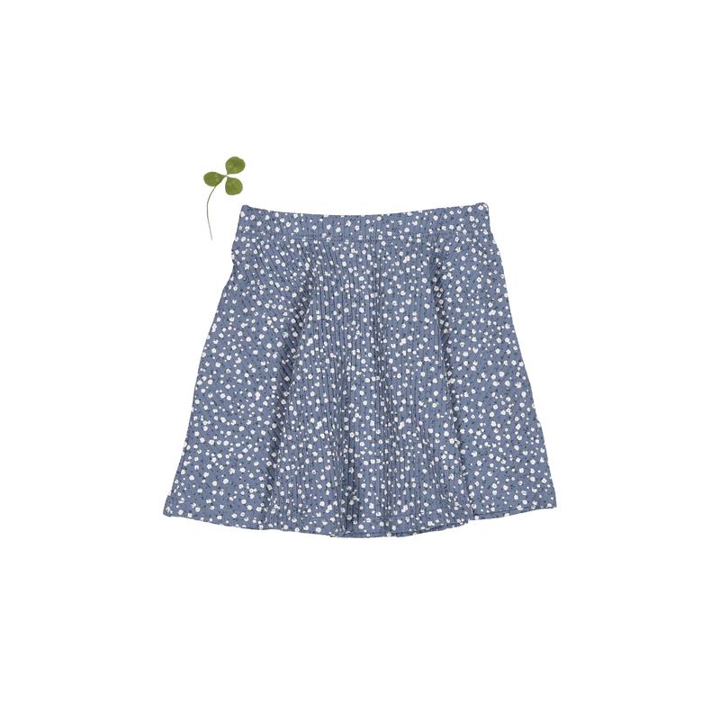 The Printed Skirt - Midnight Bud