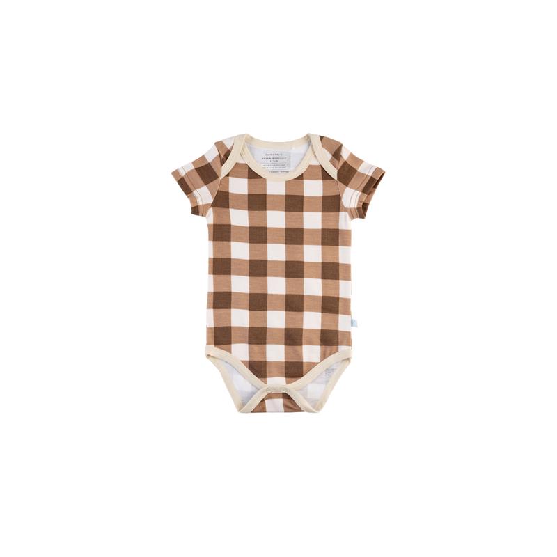Baby Short-Sleeve Bamboo Bodysuit