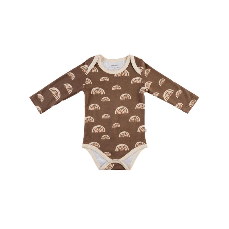 Baby Long-Sleeve Bamboo Bodysuit
