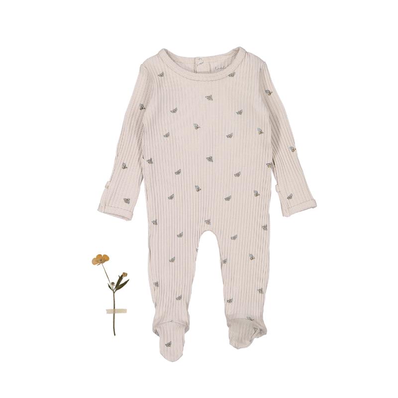 The Printed Romper - Bee