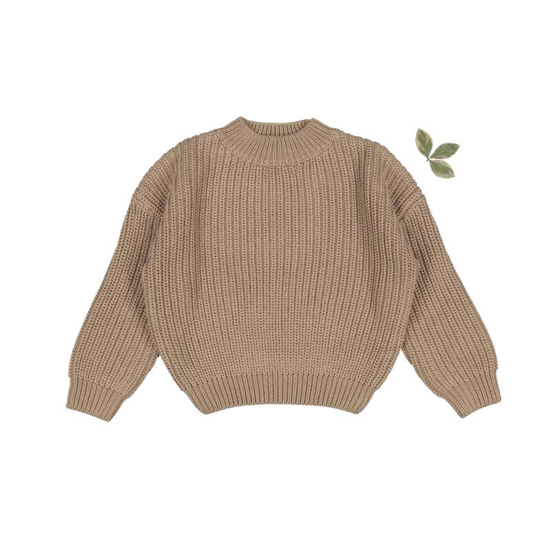 The Chunky Knit Sweater - Espresso