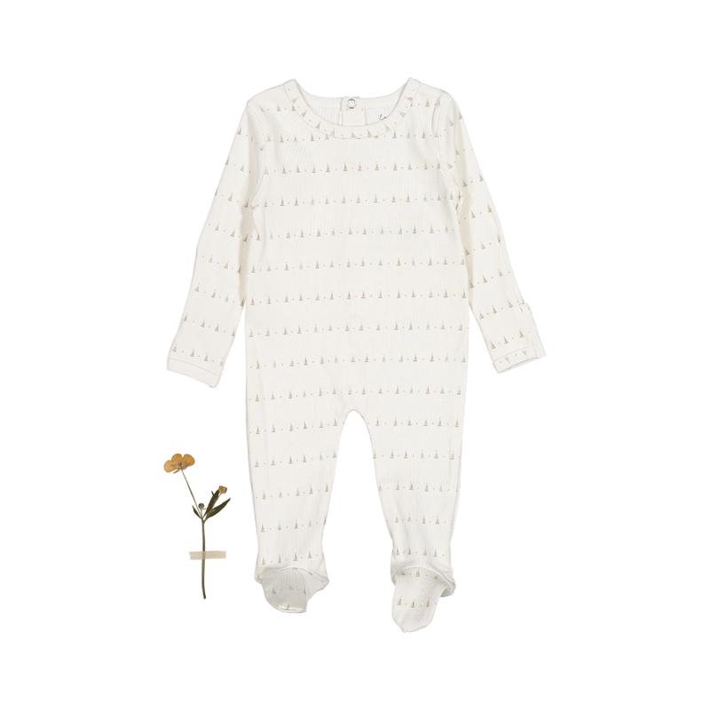 The Printed Romper - Mini Tulip