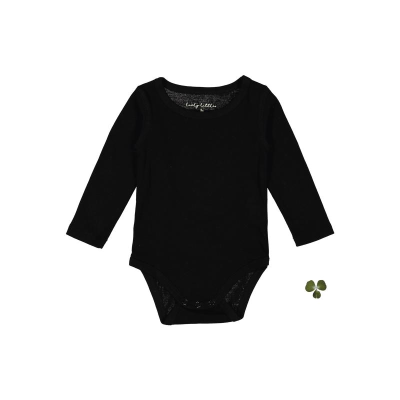 The Long Sleeve Onesie - Black