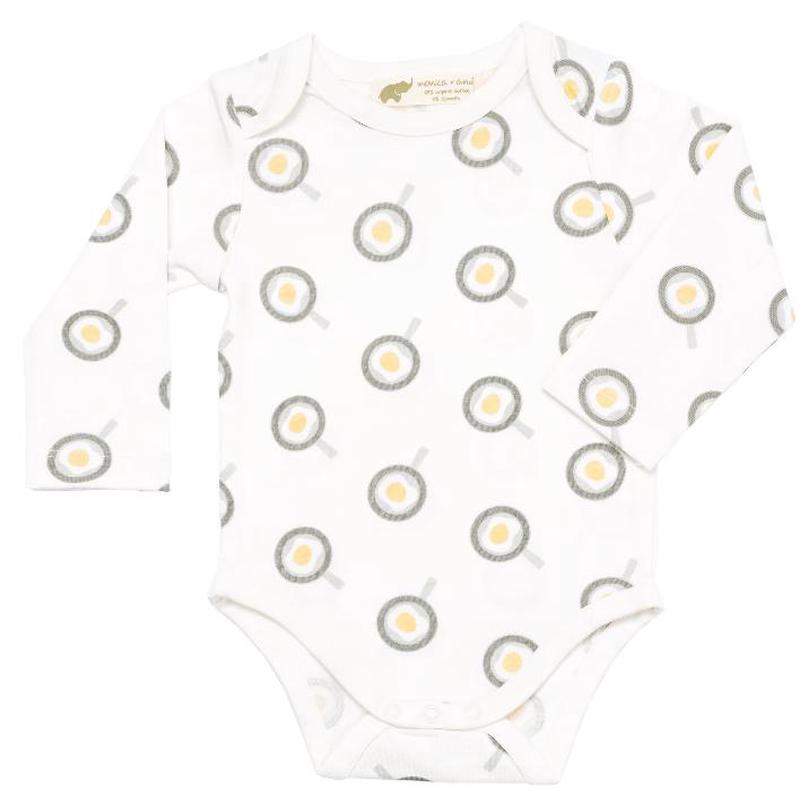 Long Sleeve Jack + Jill Bodysuit - Break an Egg