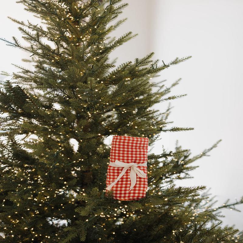 Muslin Swaddle | Red Gingham