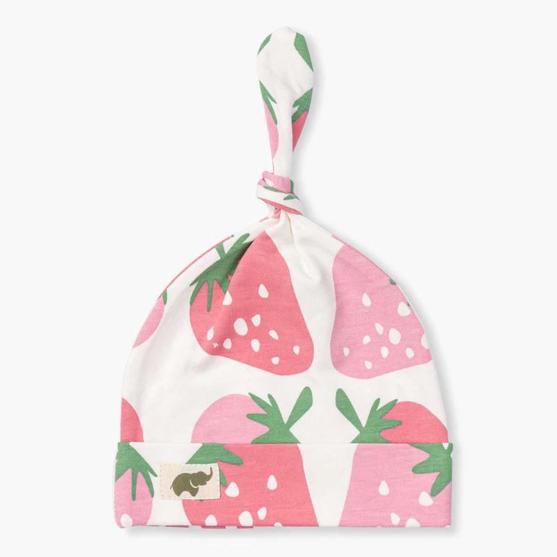 Top Knot Cap - Strawberry Jam
