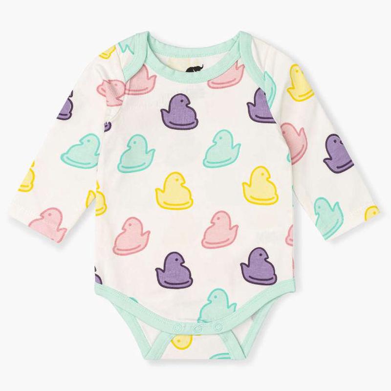 Long Sleeve Jack + Jill Bodysuit - Marshmallow Treats