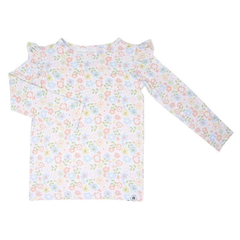 Ruffle Top - Pretty Pansy