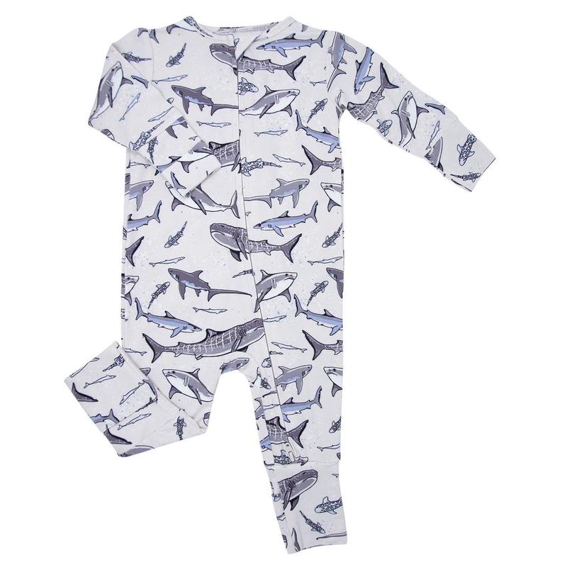 Convertible Romper - Sharks