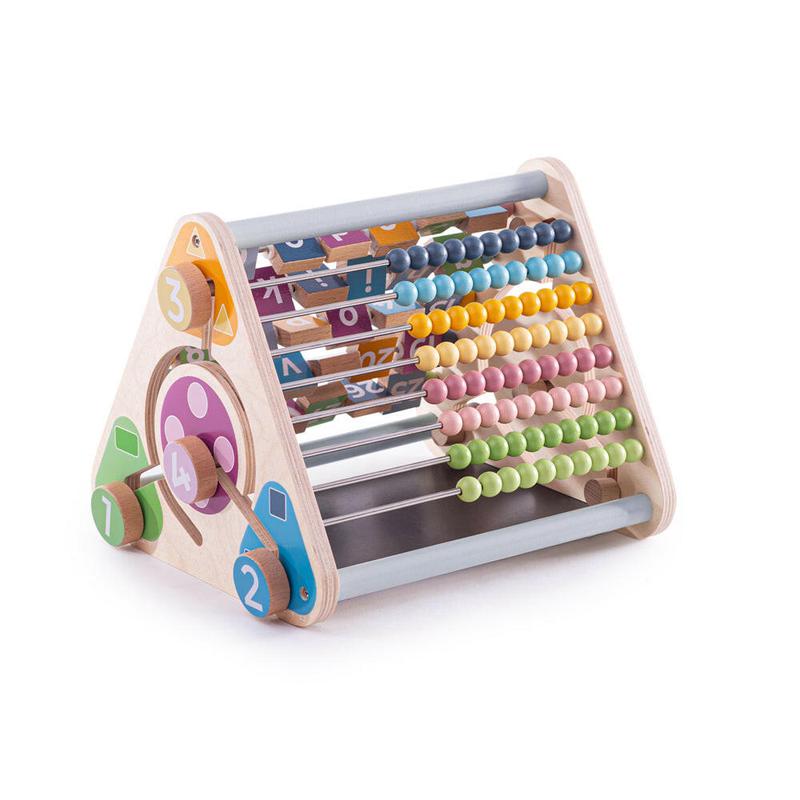 100% FSC Certified Triangular Activity Centre by Bigjigs Toys US