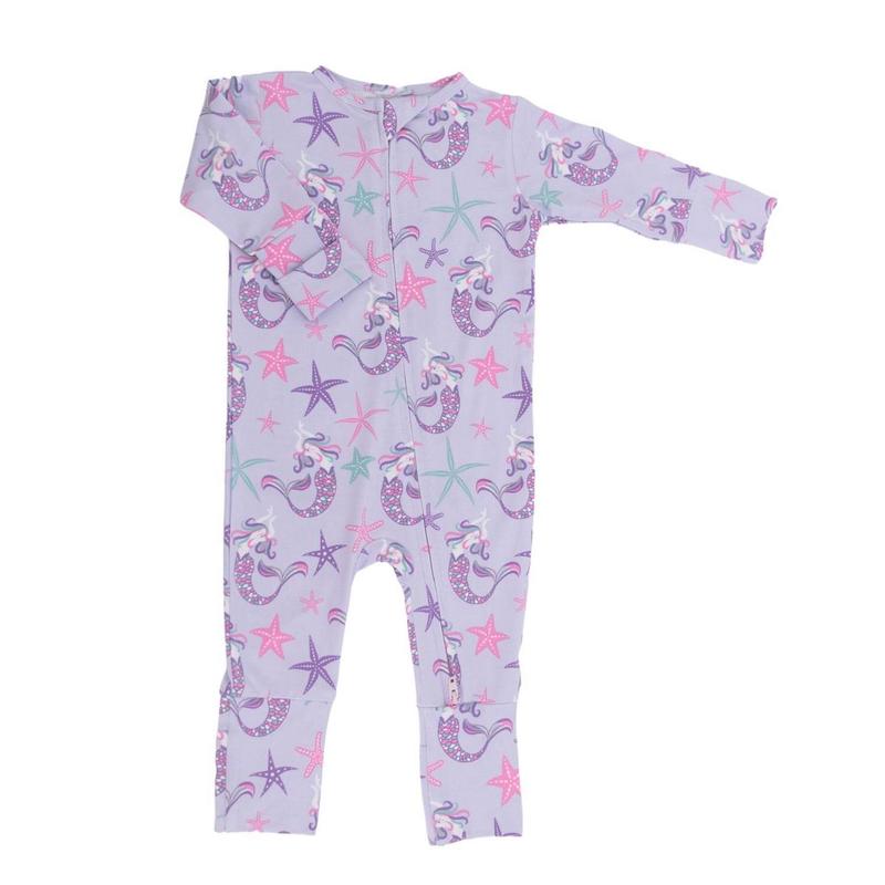 Convertible Romper - Mermaid Purple