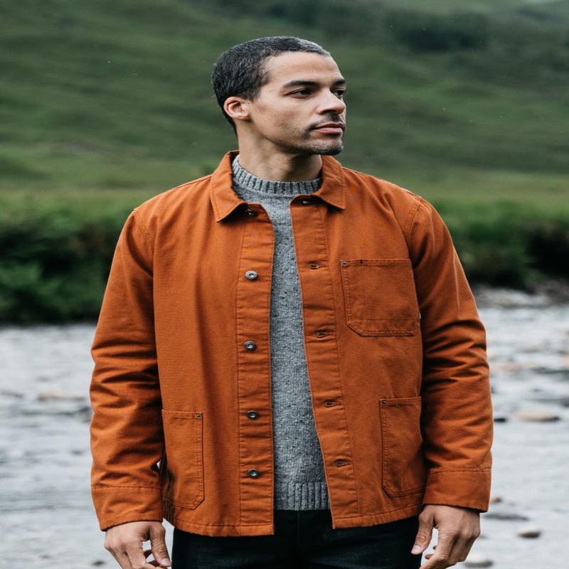 Men\'s Basset Flannel Lined Jacket - Sable