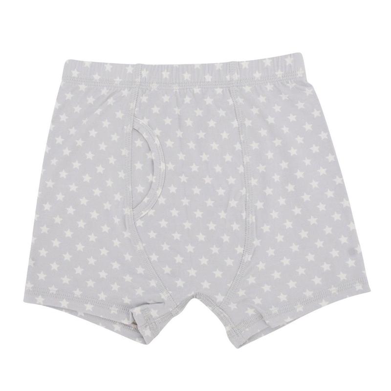 Boy\'s Brief - Stars Grey
