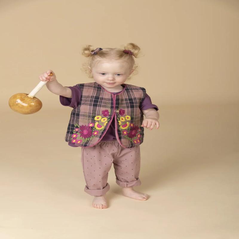 Baby Vest - Woodrose