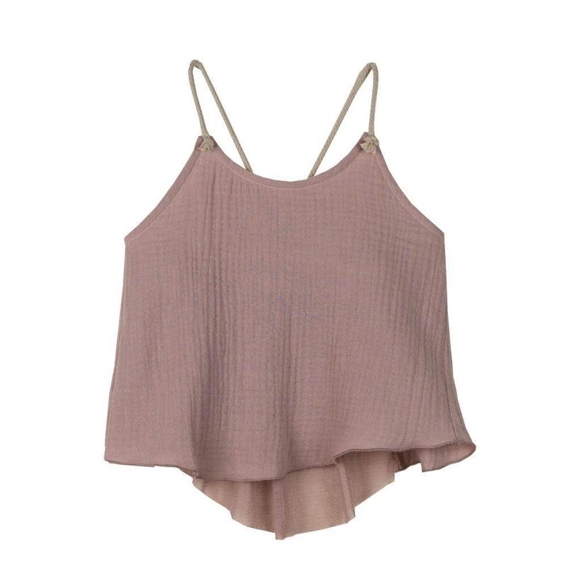Blouse With Straps - Pink