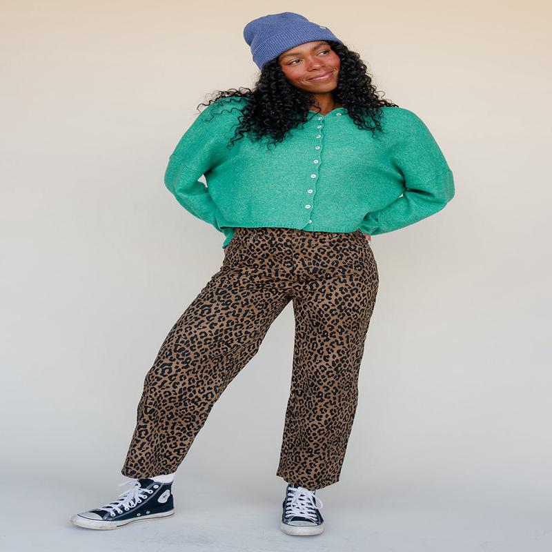 Feline Frenzy Leopard Pants