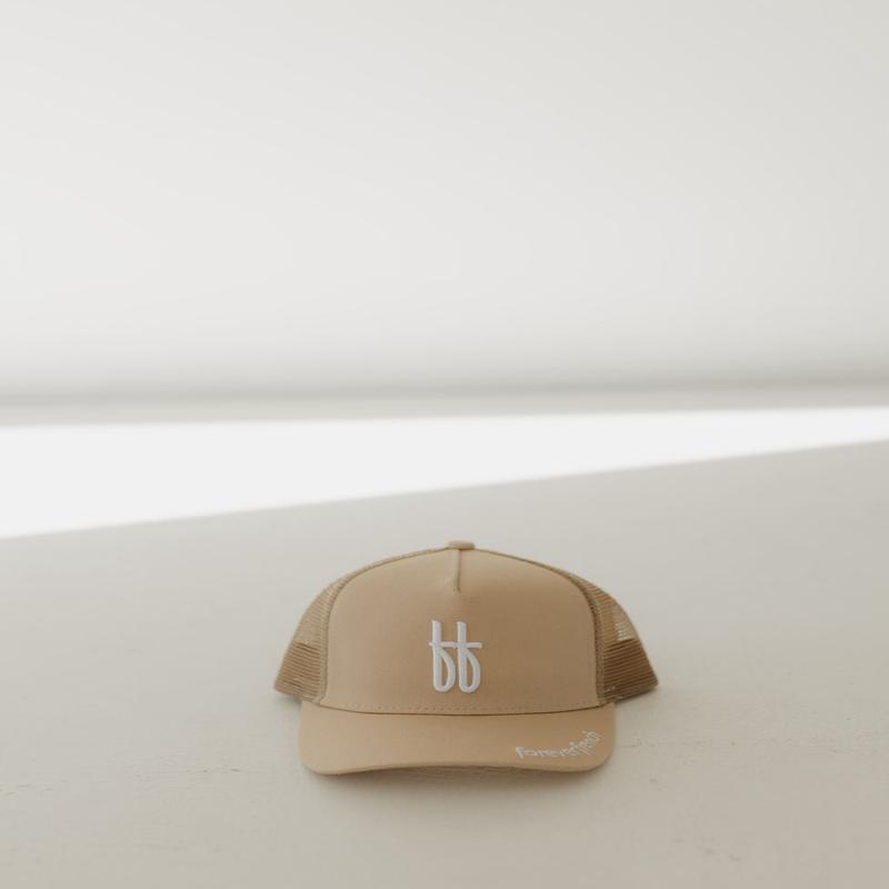 Children\'s Trucker Hat | ff Tan