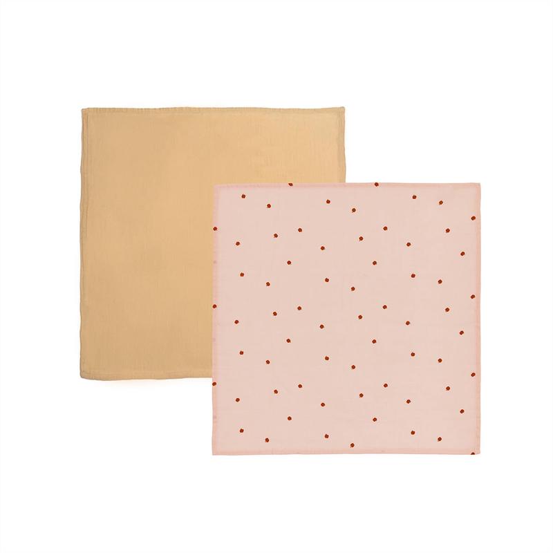 Yummy Muslin - Rose / Fudge