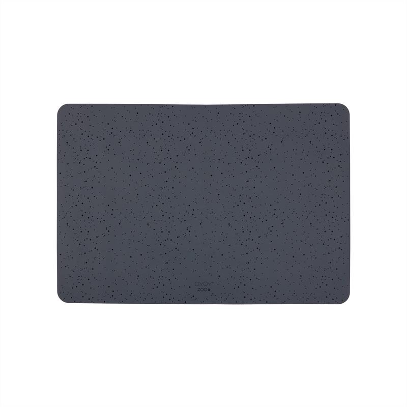 Koko Dog Bowl Mat - Black