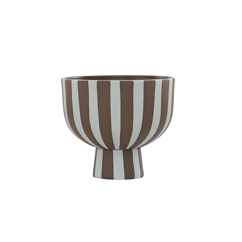 Toppu Bowl - Dusty Blue / Choko