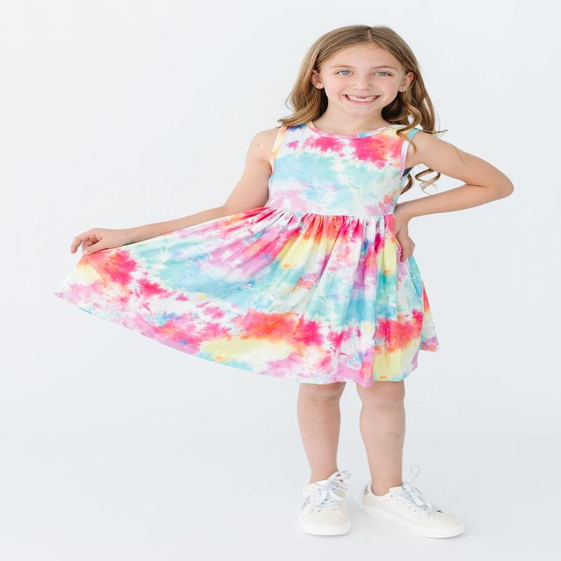 Far Out Tank Twirl Dress