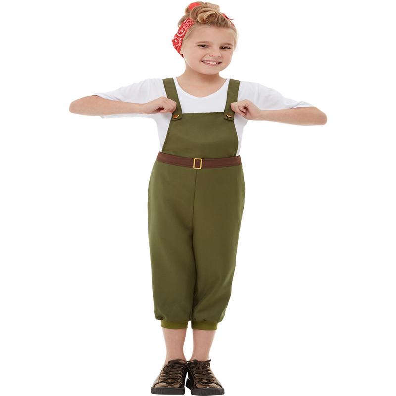 WW2 Little Land Girl Costume