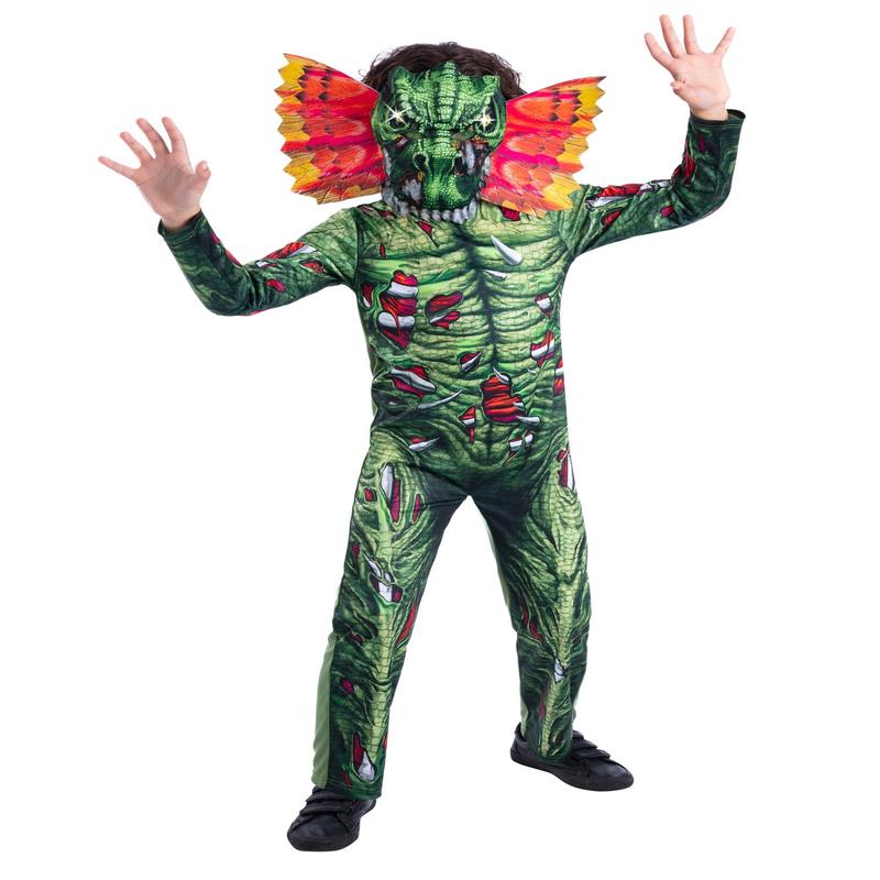 Light Up Zombie Dilophosaurus Dinosaur Costume