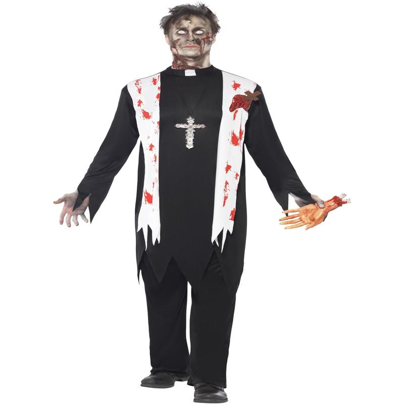 Zombie Priest Adult Men\'s Costume