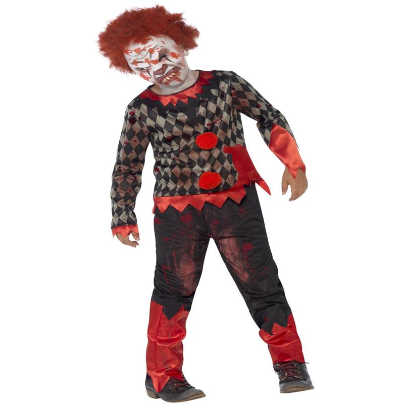 Zombie Clown Child Boy\'s Costume