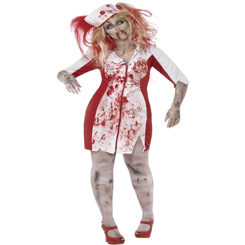 Zombie Nurse Plus Size Adult Women\'s Costume