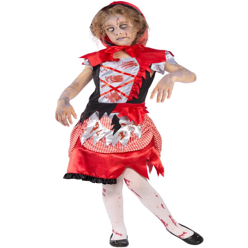 Zombie Miss Hood Child Girl\'s Costume