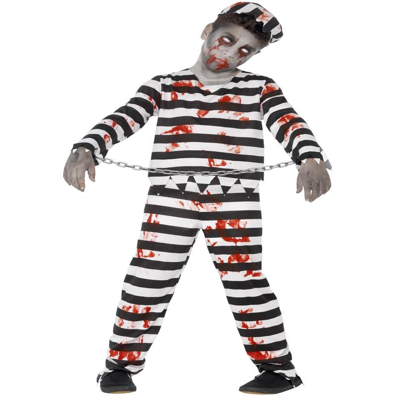 Zombie Convict Child Boy\'s Costume
