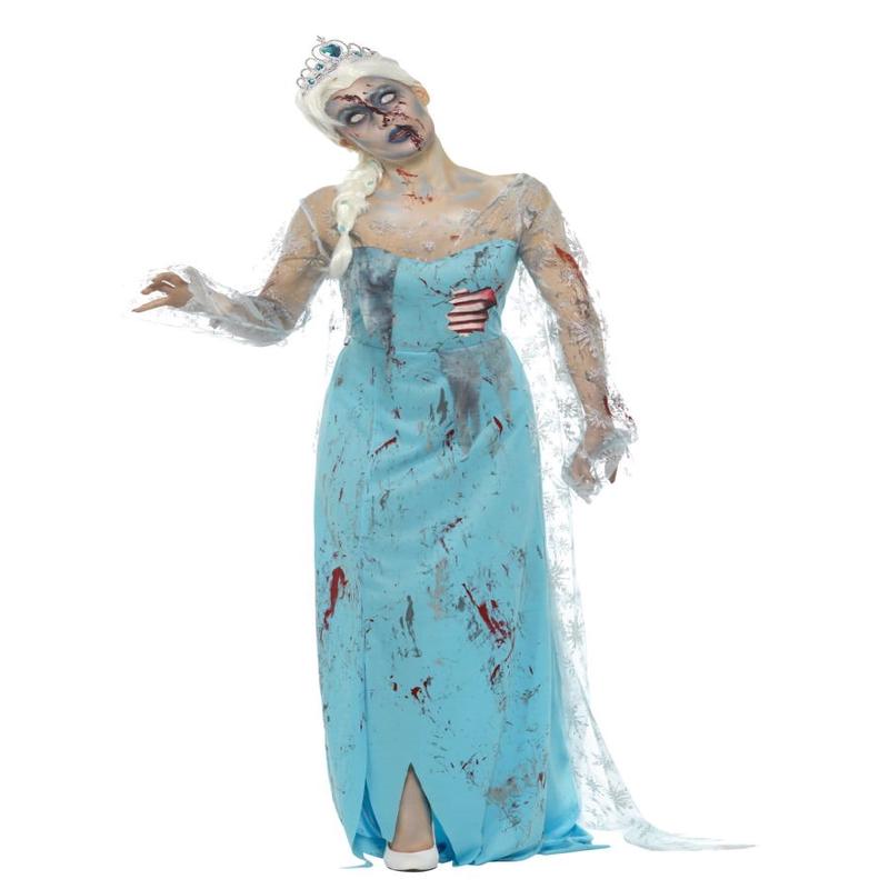 Zombie Froze to Death Adult Women\'s Costume