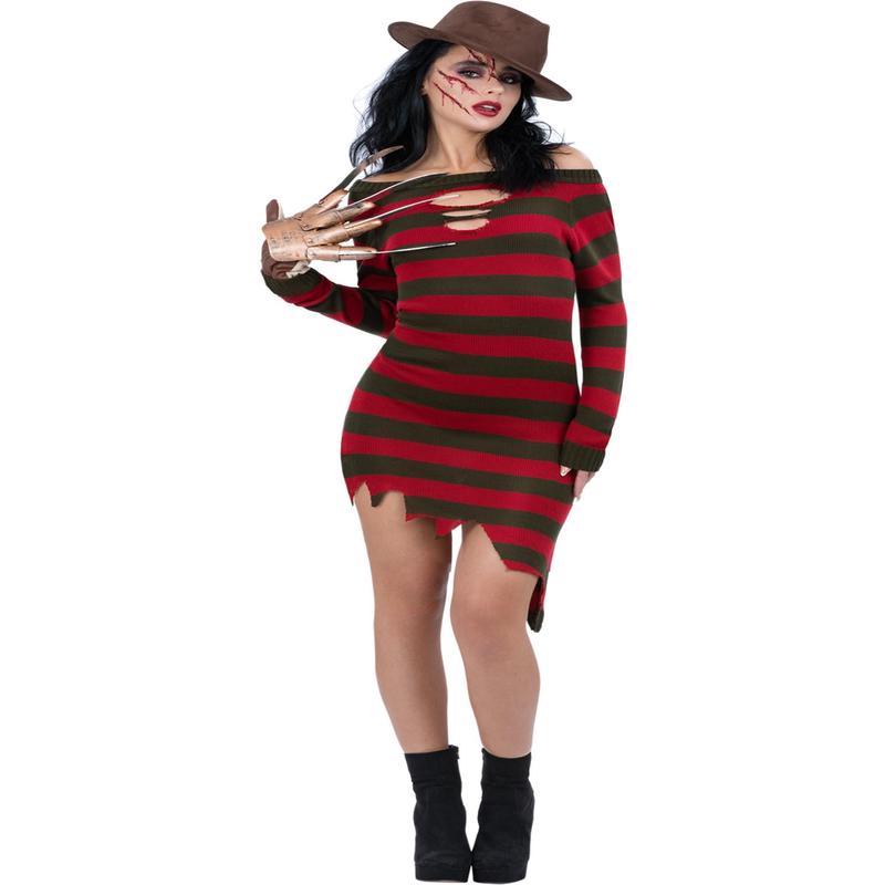A Nightmare On Elm Street, Freddy Krueger Womens Costume