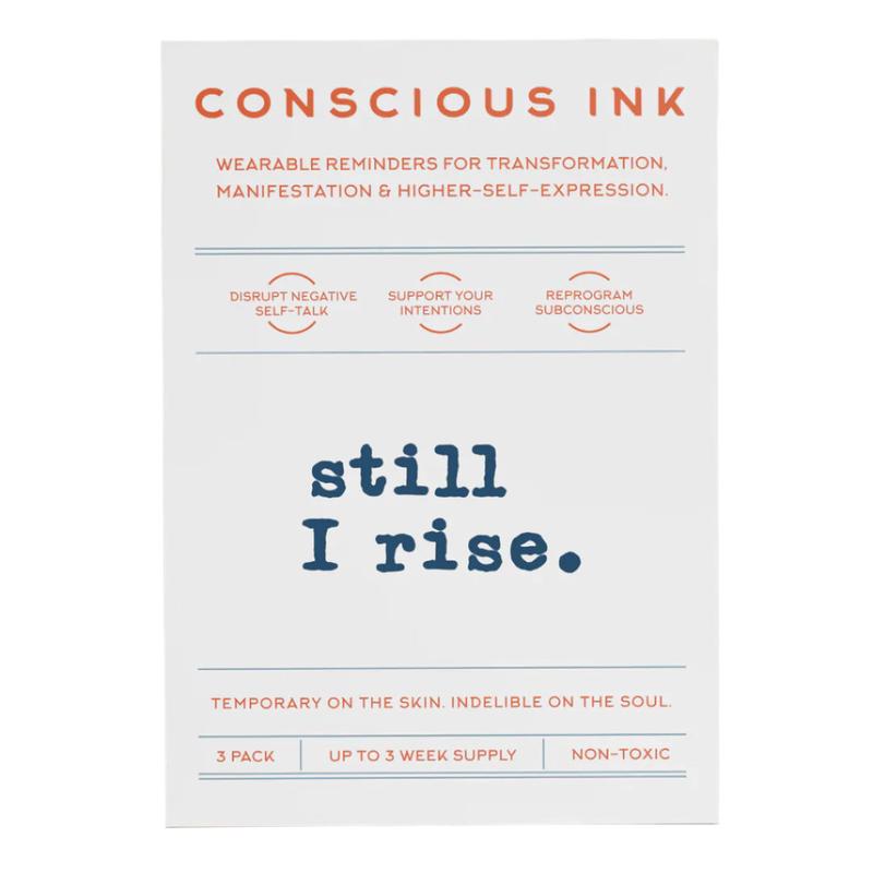 \'Still I Rise\' Temporary Tattoo