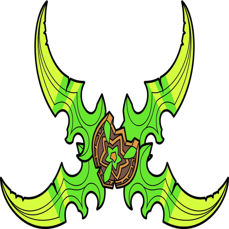 Illidian Stormrage\'s Warglaives Pin