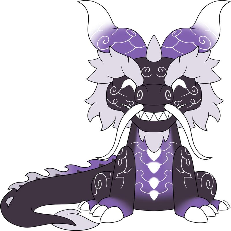 Heavenly Onyx Cloud Serpent Plush (9in)