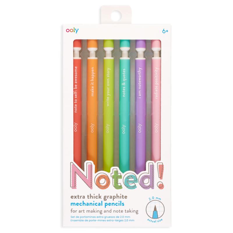 Ooly Noted! Graphite Mechanical Pencils - Set of 6