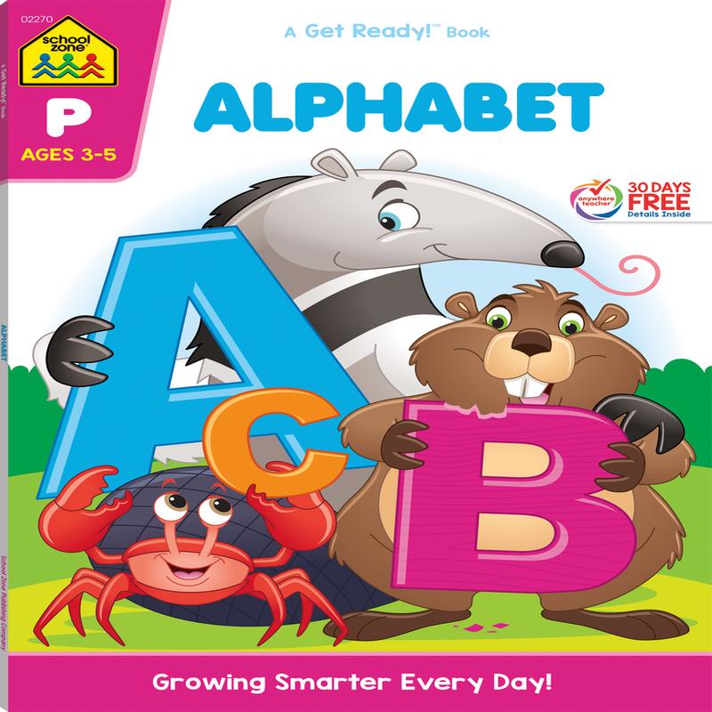 School Zone Alphabet Workbook