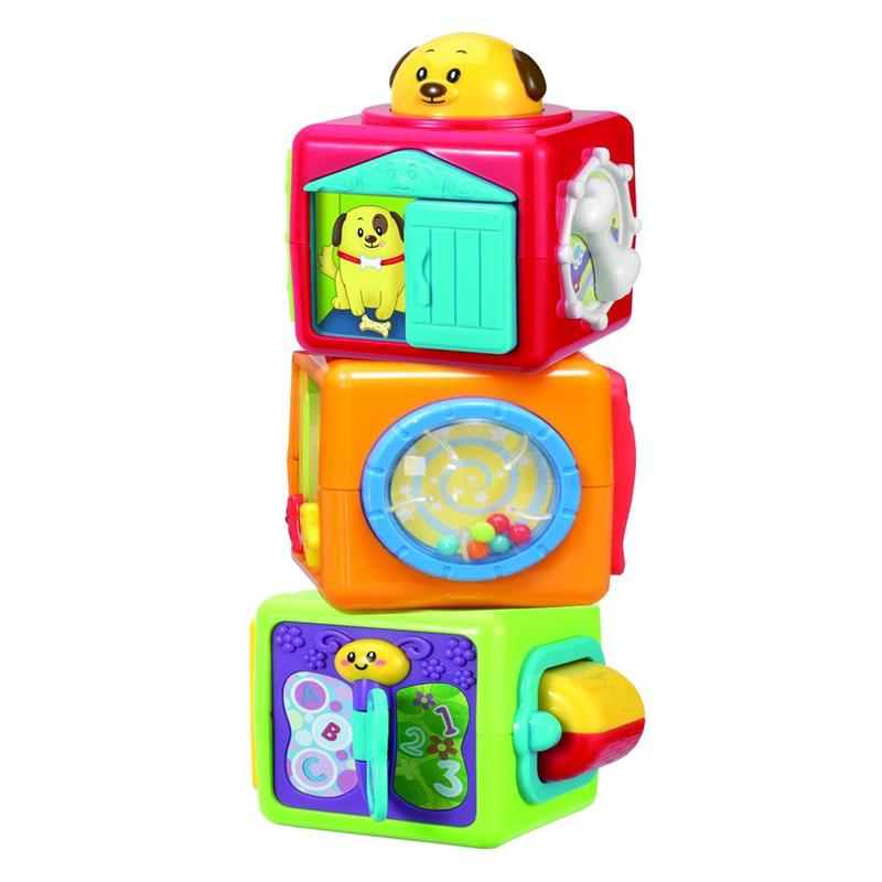 Small World Toys Stack n Play Activity Blocks