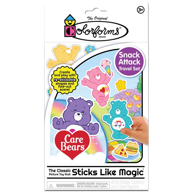 Colorforms Care Bears Travel Set