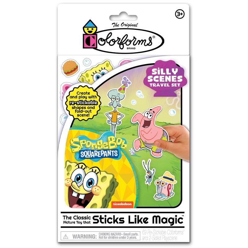 Colorforms Sponge Bob Travel Set